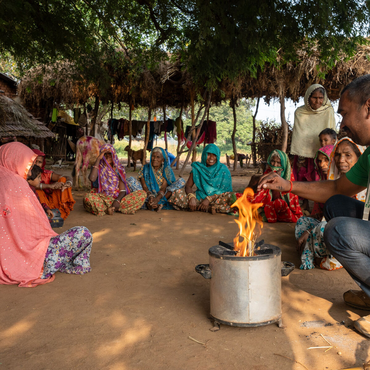 What are some global examples of impact investing?
