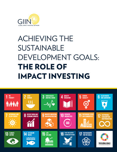 Achieving the Sustainable Development Goals: The Role of Impact Investing