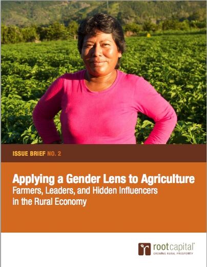 Applying a Gender Lens to Agriculture: Farmers, Leaders, and Hidden Influencers in the Rural Economy