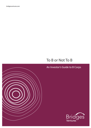 To B or Not to B: An Investor's Guide to B Corps