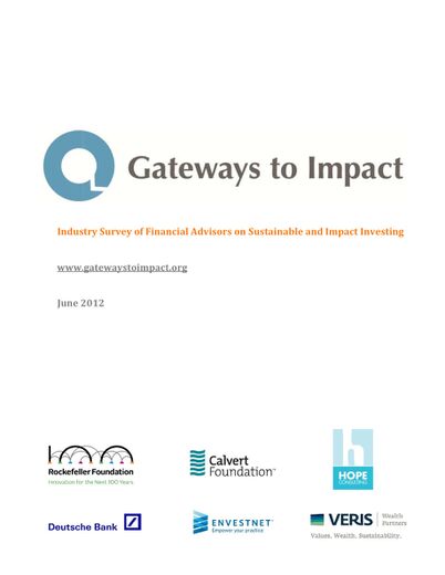 Gateways to Impact