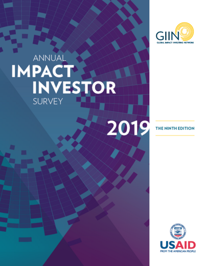 2019 Annual Impact Investor Survey