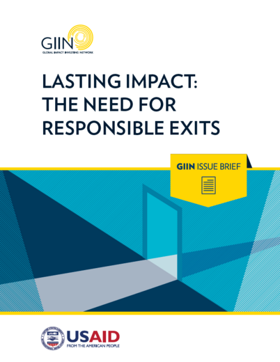 Lasting Impact: The Need for Responsible Exits