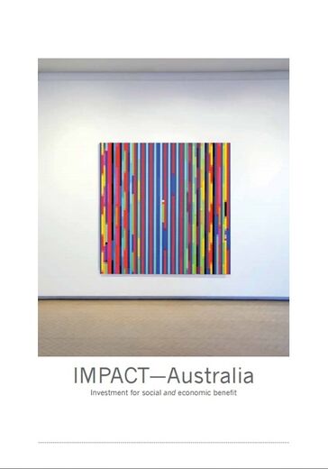 IMPACT – Australia: Investment for social and economic benefit
