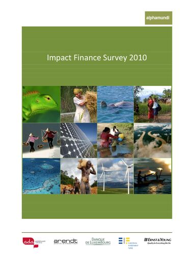 Impact Finance Survey 2010