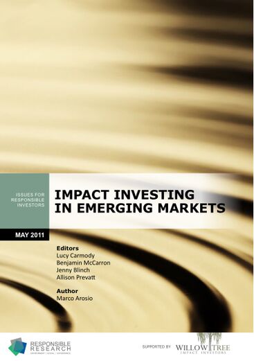 Impact Investing in Emerging Markets