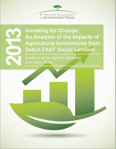 Investing for Change: An Analysis of the Impacts of Agricultural Investments from Select FAST Social Lenders