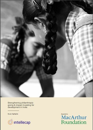 Mapping Philanthropy and Impact Investing Opportunities in India