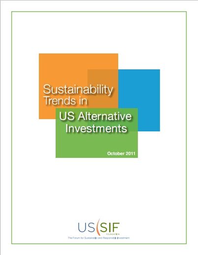 Sustainability Trends in US Alternative Investments
