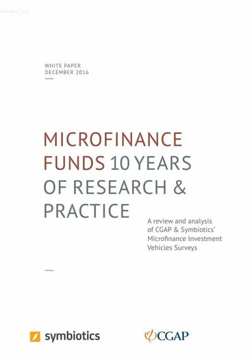 Microfinance Funds – 10 years of research and practice