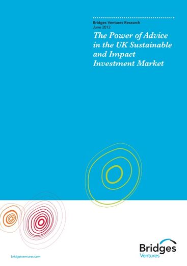 The Power of Advice in the UK Sustainable and Impact Investment Market